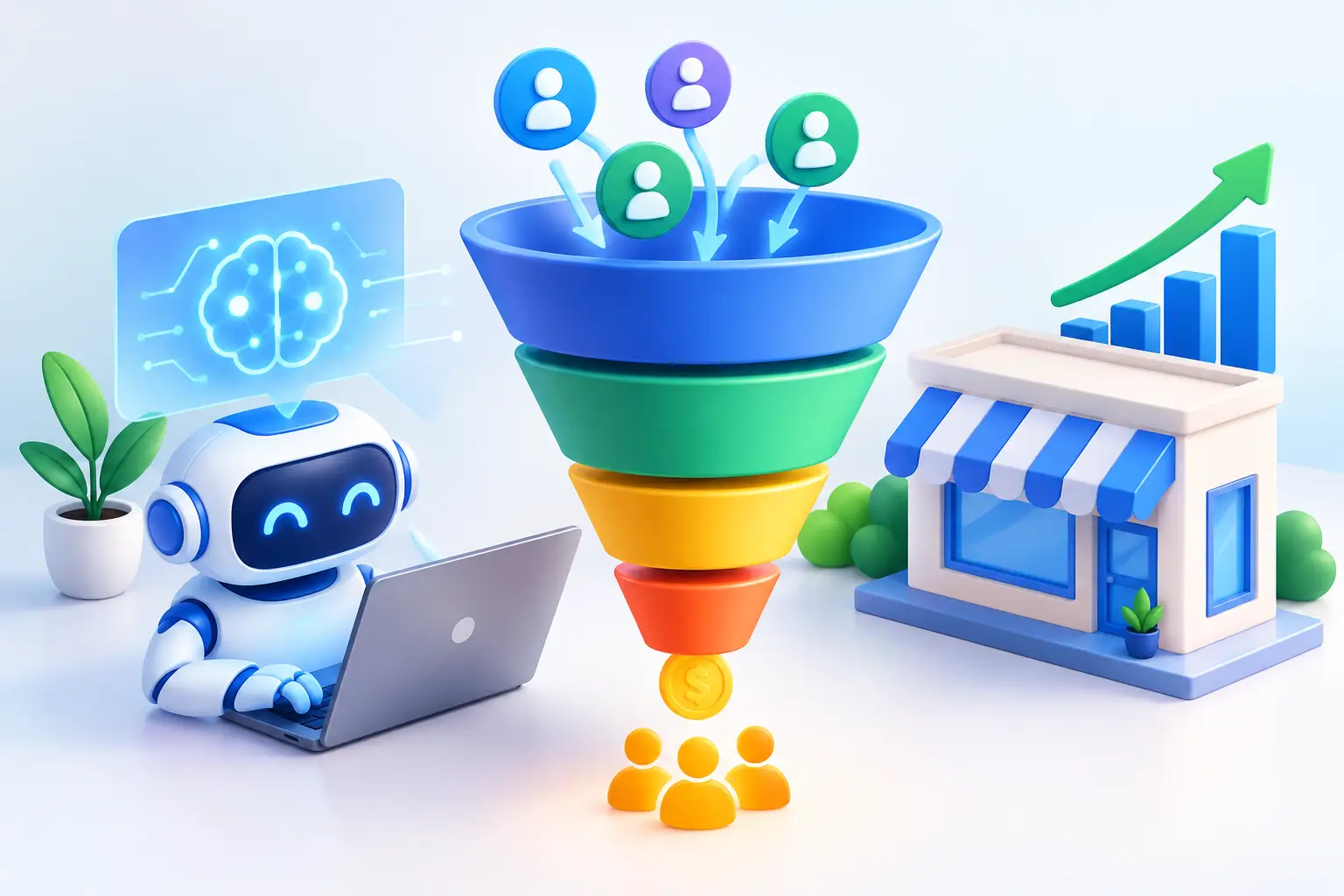AI-Assisted Sales Funnel Guide for Small Business AI-Assisted Sales Funnel Guide for Small Business
